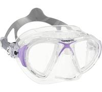 Cressi Nano Crystal Máscara, Mujer, Transparente/Morado