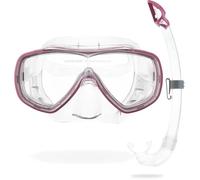 Kit de snorkel cressi sub onda transp-rosa Talla única