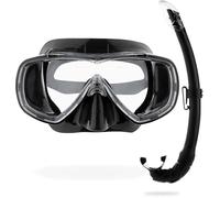 CRESSI Onda - Single Máscara Onda o Set Combinado Máscara Onda + Snorkel Mexico para Buceo y Snorkeling, Talla Única, Unisex