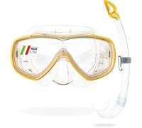 CRESSI Onda - Single Máscara Onda o Set Combinado Máscara Onda + Snorkel Mexico para Buceo y Snorkeling, Talla Única, Unisex