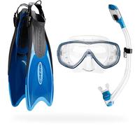 Cressi Palau LAF Set, blue, XS/S