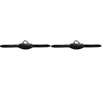 Cressi Palau Straps Mask-Negro, Unisex, Talla única (Paquete de 2)