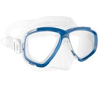 CRESSI Perla Mask Clear/Blue-Single Máscara Perla para Buceo y Snorkel, Transparente/Azul, Taille Unique, Unisex