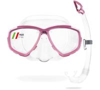 CRESSI Perla - Single Máscara Perla o Conjunto Perla con Máscara y Tubo México para Buceo y Snorkel, Talla Única, Unisex