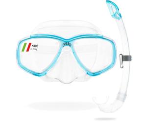 CRESSI Perla - Single Máscara Perla o Conjunto Perla con Máscara y Tubo México para Buceo y Snorkel, Talla Única, Unisex