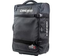 Cressi Piper Trolley Ligero Equipaje de Mano con Ruedas, Bolsa de Viaje para Vuelos, Equipaje Ultraligero con Asa Telescópica, Correas de Compresión y Organizador para Deporte y Vacaciones