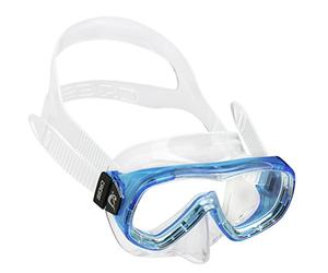 Cressi Piumetta Kid Mask - Máscara de Buceo para niños (3-6 años), Color Azul