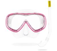 Cressi Piumetta Mini Island Junior Snorkeling Set Rosa Niños