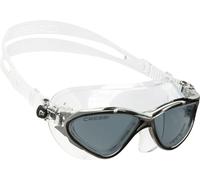Cressi Planet Swim Goggles - Premium Anti Niebla Gafas de Natación Máscara 100% Anti UV, Transparente/Negro/Plata
