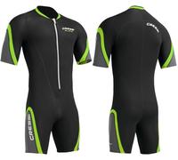 Cressi Playa Man Shorty Wetsuit 2.5 mm-Traje Monoshort sin Capucha en Neopreno 2.5mm Biforrado para Hombre