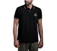 Cressi Polo, Man, Negro Amarillo, M