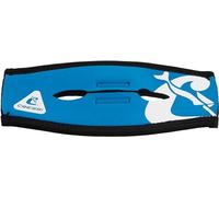 CRESSI Pony Tail Neo Mask Strap Cover Funda de Correa de Neopreno para Máscaras de Buceo y Apnea, Unisex-Adult, Azul/Blanco, Talla única