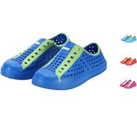 Cressi Pulpy Shoes Calzado Acuático Transpirable de Primera Calidad, Juventud Unisex, Azul Royal/Kiwi, 23