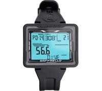 CRESSI Raffaello Diving Computer Ordenador de Buceo con Amplia Pantalla Rectangular de Alto Contraste para la Máxima Legibilidad de los Datos Posible, Unisex-Adult, Negro/Gris, Talla Única