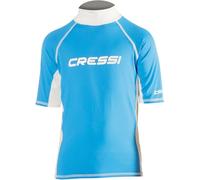 Cressi LW476902, Camiseta Para Niños, Azul, XL/5 (talla del fabricante:12-13 años)