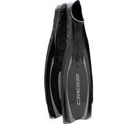 Cressi Reaction Pro - Aletas, Color Negro/Plateado, Talla 40-41