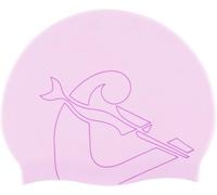 Cressi Ricky Jr Swim Cap Gorro de Natación, Unisex-Youth, Rosa/Rosa, Talla única