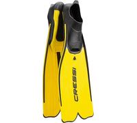 Aletas de natación cressi sub rondinella amarillo 37 - 38