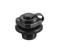 Cressi Rqr Rigid Quick Release Valve Válvula de baja presión compatible con kayak Cressi, Unisex adulto, Negro, 24 mm