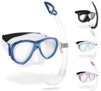 Kit de buceo cressi samoa tx transparente-azul Talla única