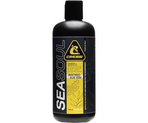 Cressi Seal Soul Shampoo + Shower Gel 500ml - Producto Específico para Agua de Mar, Lagos y Ríos, Altamente Biodegradable y Ecológico, No daña el Medio Ambiente ni la Piel, 500ml