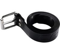CRESSI Serpent Marseillaise Belt Black Cinturón de Buceo Tipo Marsellesa, en 100% Silicona, Unisex-Adult, Negro, Talla única