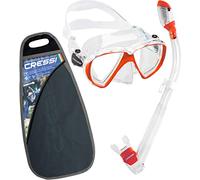 Cressi Set Ranger & Dry Clear/Red