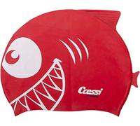 Cressi Silicone Kids Cap Shark Red