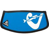 Cressi Simply Neo Mask Strap Cover_Blue/White - Funda de Correa de Neopreno para Máscaras de Buceo y Apnea, Azul/Blanco, Talla única, Unisex