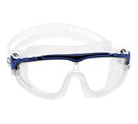 Cressi Skylight Gafas de Natación Anti-vaho, Unisex Adulto, Transparente/Negro/Azul, Talla única