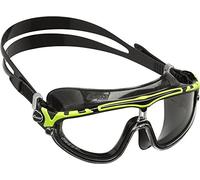 Cressi Skylight Premium Gafas de Natación Anti-vaho, Unisex Adulto, Negro/Lime, Talla única