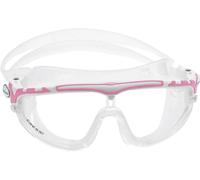 CRESSI Skylight Premium Gafas de Natación Anti Empañante y Anti UV - Multicolores - Transparente/Blanco Rosa
