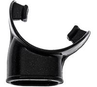 CRESSI Snorkel Mouthpiece Black Gamma/Kappa/Sigma - Boquilla de Repuesto Original para Tubos de esnórquel, Negro, Talla única, Unisex