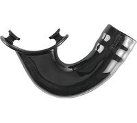 CRESSI Mouthpiece Boquilla Recambio Original para Tubos de Snorkel, Unisex-Adult, Negro, Talla única