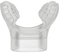 CRESSI Snorkel Mouthpiece Clear Itaca Ultra Dry/Corfu - Boquilla Recambio Original para Tubos de Snorkel, Transparente, Talla única, Unisex