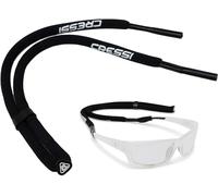 Cressi Sol Bill Lace Cordón Flotante de Neopreno para Gafas, Negro, Talla única Unisex Adulto