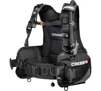 CRESSI Solid Plus BCD Chaleco Hidrostático de Buceo, Unisex-Adult, Negro, M