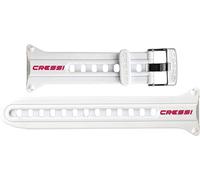 Cressi Strap For Goa Correa de Ordenador, Blanco/Rosa, Uni
