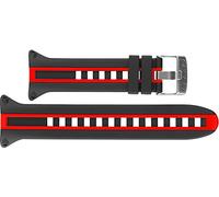 Cressi Strap Newton Titanium Correa Ordenador, Unisex, Negro/Rojo, Talla Única
