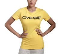 Cressi T-Shirt, Lady, Amarillo Negro, M