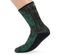 CRESSI TÉCNICA Scorfano Camouflage Socks 3mm Escarpines de Buceo, Camuflaje Verde, XL-44/46