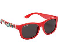 Cressi Teddy Sunglasses Gafas de Sol para niños, Juventud Unisex, Mascota de Agua/Rojo/Lente Ahumada, 3/5 Años