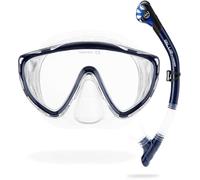 Cressi Tino & Scilla Mask & Snorkel Kits, Claro/Navy