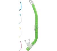 Cressi Top Colorama Snorkel Tubo de Snorkeling, Verde, Uni
