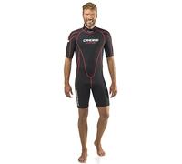 Cressi Tortuga Man Shorty Wetsuit 2.5mm - Traje Corto de Buceo Natación y Deportes Acuáticos para Hombre, Neopreno Ultra Elástico de 2.5 mm