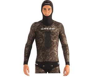 Cressi Tracina - Chaqueta de Buceo, Color Camuflaje, Talla S (2)