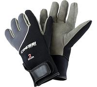 Cressi Tropical Gloves 2mm Guantes de Buceo, Unisex-Adult, Negro/Gris, XXL