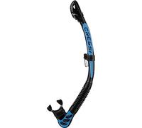 Cressi Epsilon SPE Alpha Ultra Dry Snorkel de Silicona Tactical Series Tubo Respiradores, Adulto, Unisex, Talla única, Negro/Azul