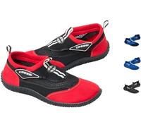 Cressi Unisex Adulto Zapatillas Chanclas, Negro Rojo, 40 EU