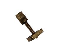 Cressi Us Skeg Fin Screw Acero inoxidable resistente a la corrosión, Unisex adulto, Negro, One Size